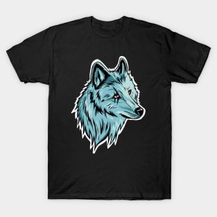 Half Body Wolf T-Shirt